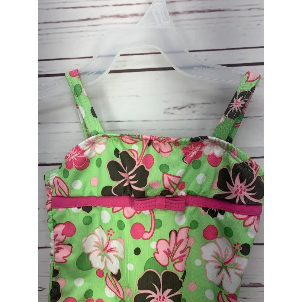 Penelope Mack 24 Month Hawaiian Floral Swimsuit bathing suit one piece‎